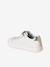 Baskets basse enfant cuir blanc - vertbaudet enfant 