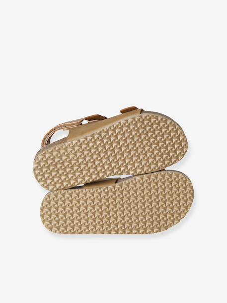 Synthetic Sandals for Boys beige - vertbaudet enfant 