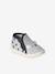 Zipped Slippers in Canvas for Babies printed grey - vertbaudet enfant 