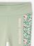 Graphic Sportswear Leggings for Girls rose+sage green - vertbaudet enfant 