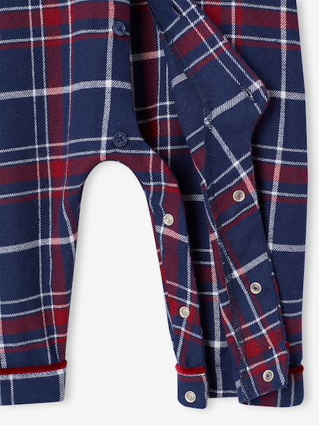 Christmas Sleepsuit, Family Capsule Collection bordeaux red - vertbaudet enfant 