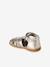 Leather Sandals for Baby Girls, Designed for First Steps gold+iridescent beige+printed white - vertbaudet enfant 