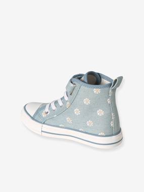 Baskets montantes enfant textile - vertbaudet enfant -Baskets montantes enfant textile