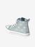 Synthetic high-top trainers for children denim blue - vertbaudet enfant 