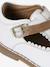 Leather Mary Janes for Babies, Designed for First Steps rosy+white - vertbaudet enfant 