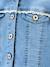 Denim jacket with embroidery Happy Girls for girl denim blue - vertbaudet enfant 