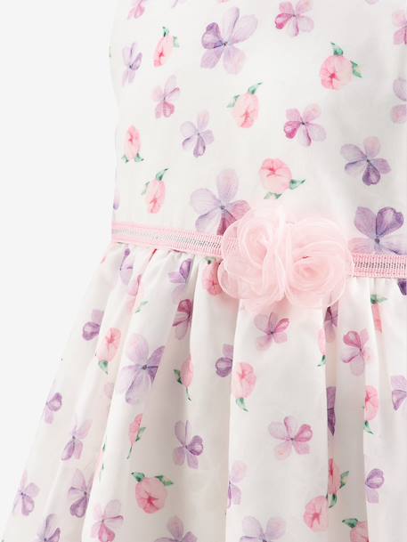Shimmering floral dress Happy Girls for girl rosy - vertbaudet enfant 