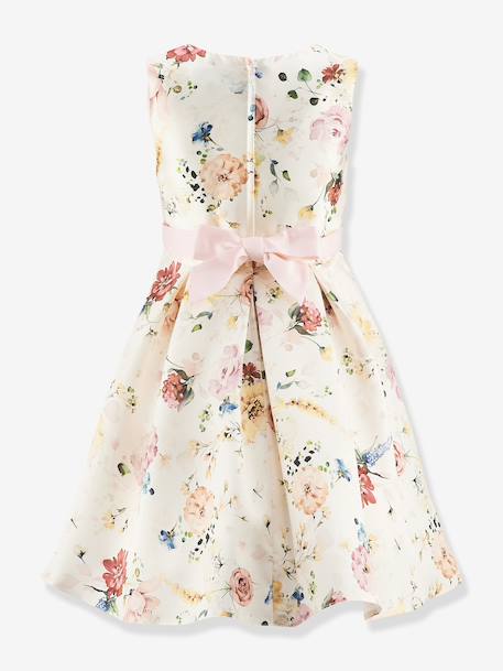 Robe à fleurs aquarellées fille Happy Girls multicolore - vertbaudet enfant 
