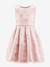 Satin dress with butterflies Happy Girls for girl rosy - vertbaudet enfant 