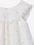 Robe évasée fille tulle brodée blanc - vertbaudet enfant 