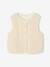 Leopard Print Waistcoat in Sherpa brown+ecru - vertbaudet enfant 