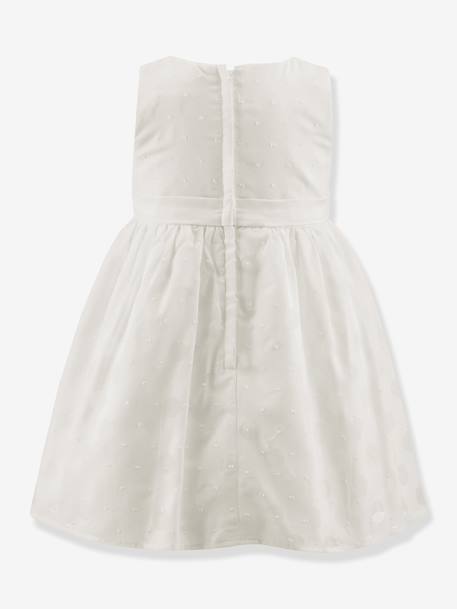 Party dress with polka dots Happy Girls for girl ecru - vertbaudet enfant 