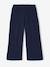 Wide-Leg Leggings with Honeycomb Effect for Girls coral+mauve+navy blue+printed white+sage green - vertbaudet enfant 