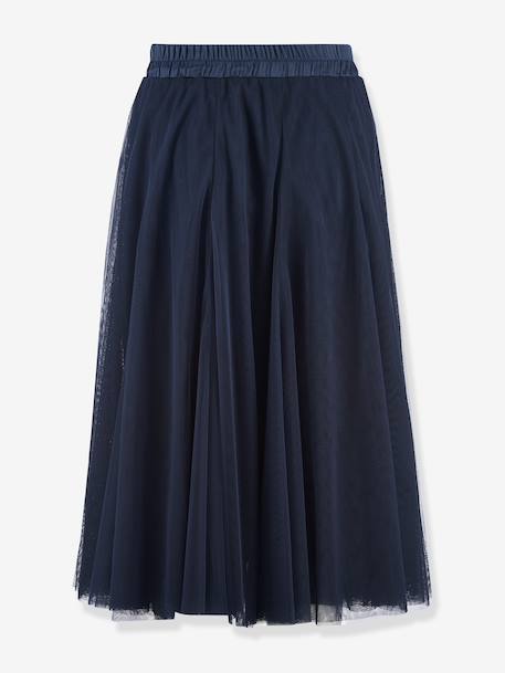 Tulle skirt Happy Girls for girl ecru+navy blue - vertbaudet enfant 