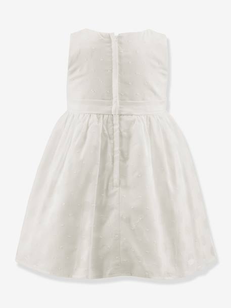 Robe à pois fille bébé Happy Girls écru - vertbaudet enfant 