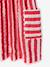 Seersucker Dress for Girls striped red - vertbaudet enfant 