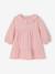 Baby girl's dress in cotton gauze rose - vertbaudet enfant 