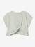 Linen Blouse for Girls sage green - vertbaudet enfant 