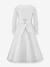 Communion dress with pearls & bolero plus sizes Happy Girls for girl white - vertbaudet enfant 