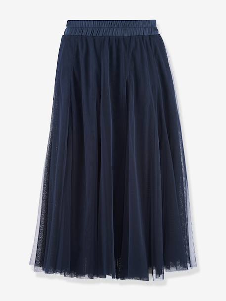 Tulle skirt Happy Girls for girl ecru+navy blue - vertbaudet enfant 