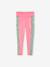 Graphic Sportswear Leggings for Girls rose+sage green - vertbaudet enfant 