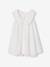 Embroidered Tulle, Flared Dress For Girls white - vertbaudet enfant 