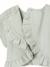 Linen Blouse for Girls sage green - vertbaudet enfant 