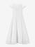 Robe de communion à top dentelle fille Happy Girls blanc - vertbaudet enfant 