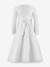 Robe de communion brodée et boléro grandes tailles fille Happy Girls blanc - vertbaudet enfant 