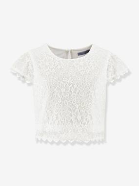 Fille-T-shirt en dentelle fille Happy Girls