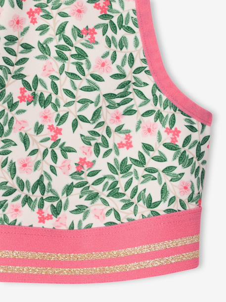Tank Top & Bra Set for Girls ecru - vertbaudet enfant 