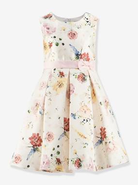 -Dress with watercolour flowers Happy Girls for girl