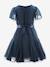 Robe en plumetis fille Happy Girls marine - vertbaudet enfant 