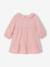 Baby girl's dress in cotton gauze rose - vertbaudet enfant 