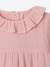 Baby girl's dress in cotton gauze rose - vertbaudet enfant 
