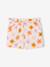 Pack of 2 Pairs of Shorts for Girls aqua green+navy blue+tangerine - vertbaudet enfant 