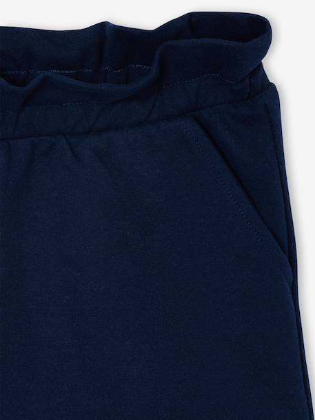 Pack of 2 Pairs of Shorts for Girls aqua green+navy blue+tangerine - vertbaudet enfant 