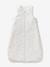 Sleeveless Sleeping Bag with Central Opening in Organic Cotton for Babies, LAPIN AOP printed white - vertbaudet enfant 