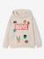 Boys' AVENGERS hooded sweatshirt marl beige - vertbaudet enfant 