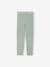 Essential Leggings for Girls anthracite+sage green - vertbaudet enfant 