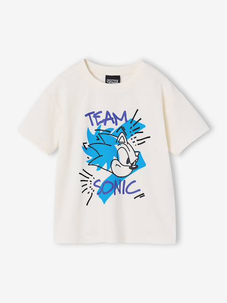 T-Shirt for Boys - SONIC ecru - vertbaudet enfant 