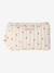 Mama Cotton Gauze Toiletry Bag ecru+printed beige+white - vertbaudet enfant 