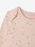Bodysuits with long sleeves for babies with a floral print sage green - vertbaudet enfant 