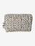 Trousse toilette Mama gaze coton beige imprimé+blanc+écru - vertbaudet enfant 