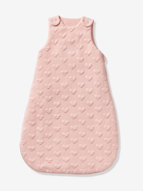 Baby Sleeping Bag, Jacquard beige+pale pink - vertbaudet enfant 