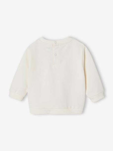 Disney baby sweatshirt ecru - vertbaudet enfant 