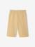 Wide-leg trousers for baby girls cappuccino - vertbaudet enfant 