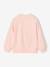 Sweat fille Tic & Tac rose pâle - vertbaudet enfant 