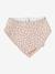 Lot 3 bavoirs bandanas en gaze de coton / éponge noisette - vertbaudet enfant 
