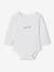 Bodysuits with long sleeves for babies with a floral print sage green - vertbaudet enfant 